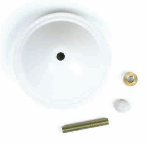 Jandorf 60218 5"D, White Blank Up Kit