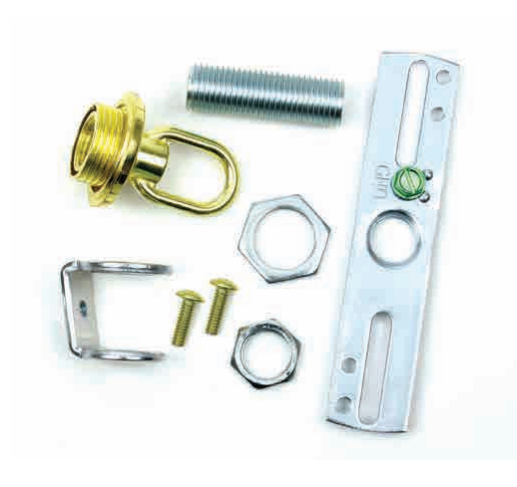 Jandorf 60206 1/4 IP, Brass, Screw Collar Loop Crossbar Kit