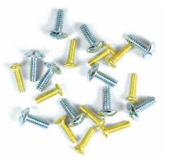 Jandorf 60302 Fan Blade Screws, Assorted- 20pc.