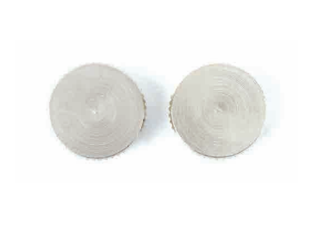 Jandorf 60233 1/8IP Nickel Lock-up Caps- 2pk