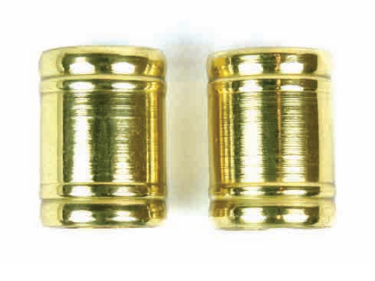 Jandorf 60144 1/8IP x 1/8IP Solid Brass Lamp Coupling- 2pk.