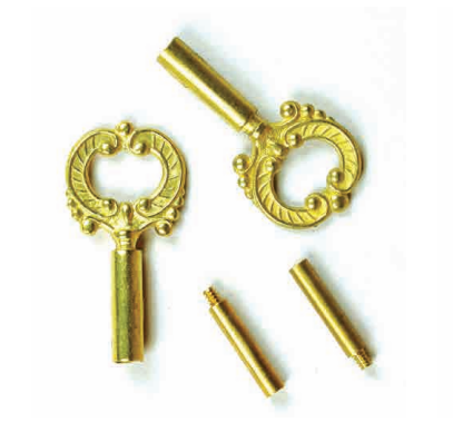 Jandorf 60142 Brass Socket Key, 2pk.