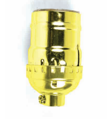 Jandorf 60406 Brass Keyless Socket