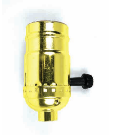 Jandorf 60409 Brass 3 Way, Turn Knob Socket