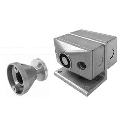 Deltrex 853 Floor Double Mount Magnetic Door Holder, Bracket Included
