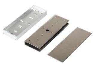 SECO-LARM E-941S-600/UQ Glass Door U-Bracket for 600-lb Series Electromagnetic Locks