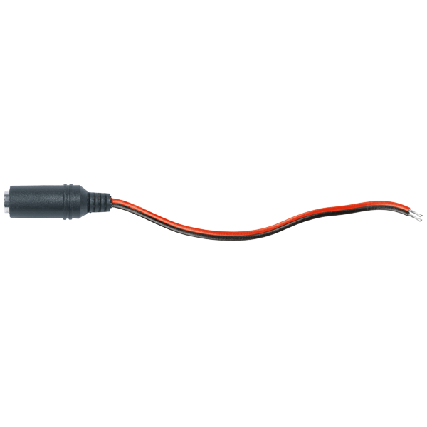SECO-LARM EVA-M5521-3Q 3ft (0.9m), 2.1mm DC Jack, Pigtail Connector, Red/ Black Wire