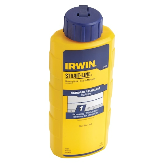 Irwin Tools 64901 Standard Marking Chalk, Blue, 8 oz.