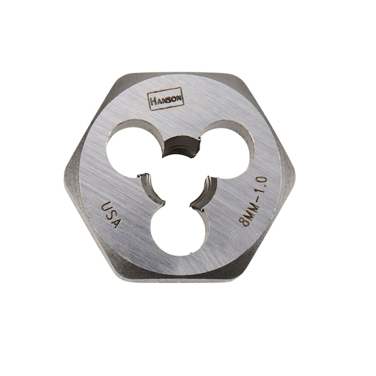 Irwin Tools 9733 8 mm x 1.00 Metric Hexagon Die