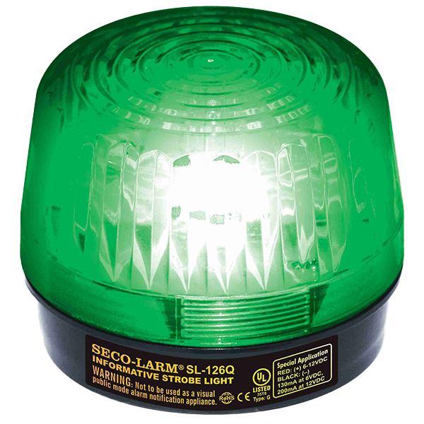 SECO-LARM SL-126-A24Q 6-24VDC Strobe Light
