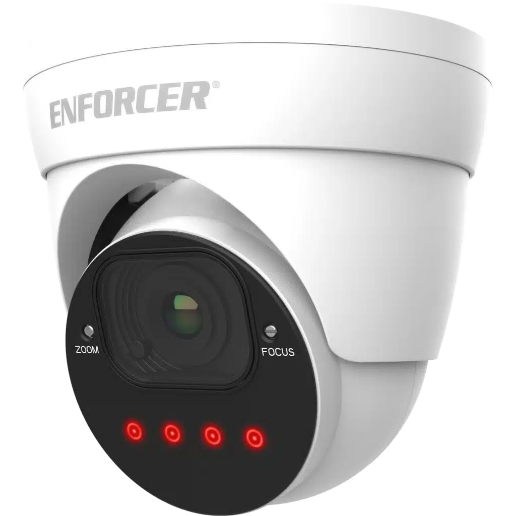 SECO-LARM EV-Y2501-AMWWQ HD 5MP 2.8-12 mm Varifocal Turret Camera