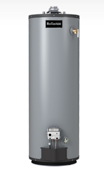 Reliance Water Heater 9-40-NKCT400 40 Gallon Tall Natural Gas Hot Water Heater