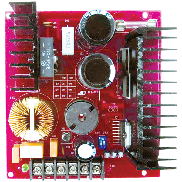 SECO-LARM ST-2406-10AQ Power Supply/Charger, 9.0A continuous, 10.0A peak