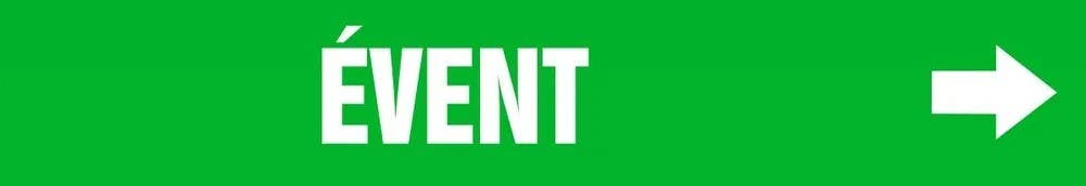 AccuformNMC CRPK72 French Pipe Marker, Event