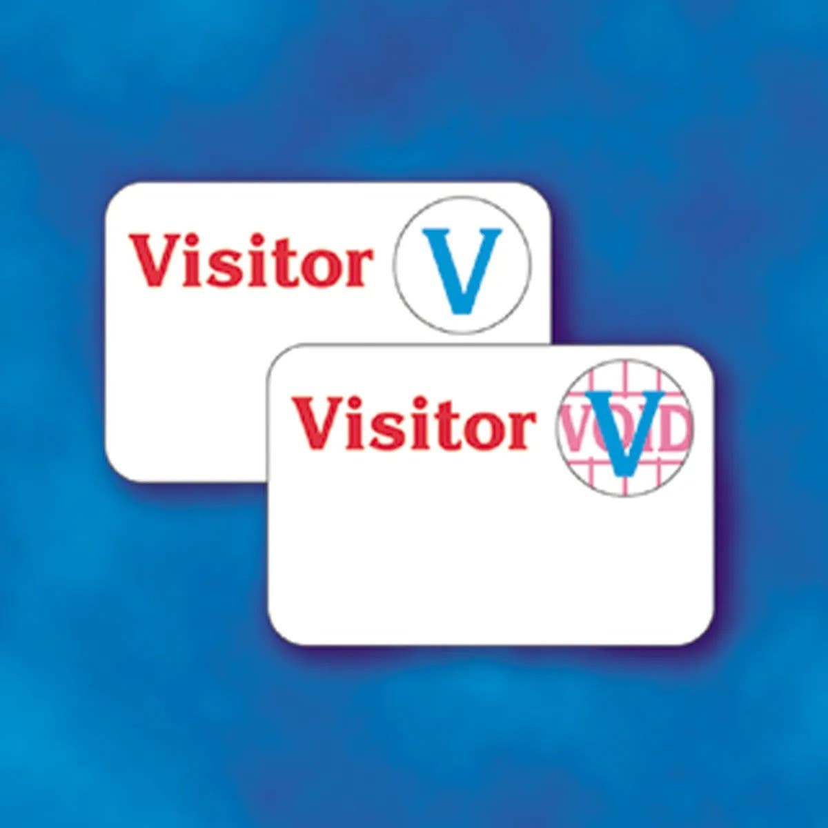 AccuformNMC DNA Name Badge Label, Self Expiring Badges, 3" H x 2" W, 100/Pk