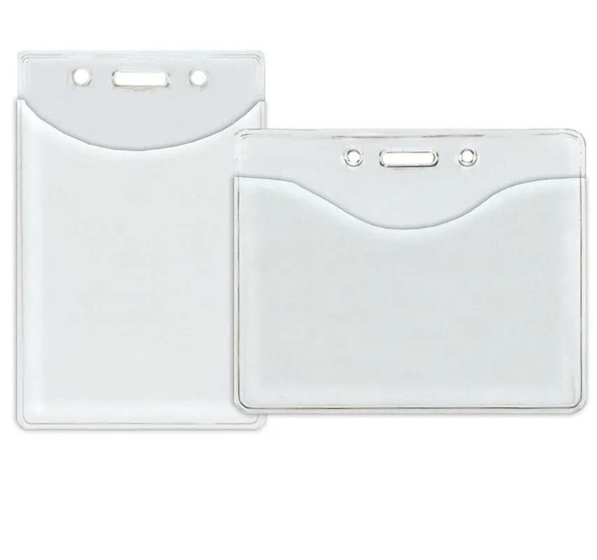 AccuformNMC DNH Badges & Holders, Thumbnotch Style, 50/Pk