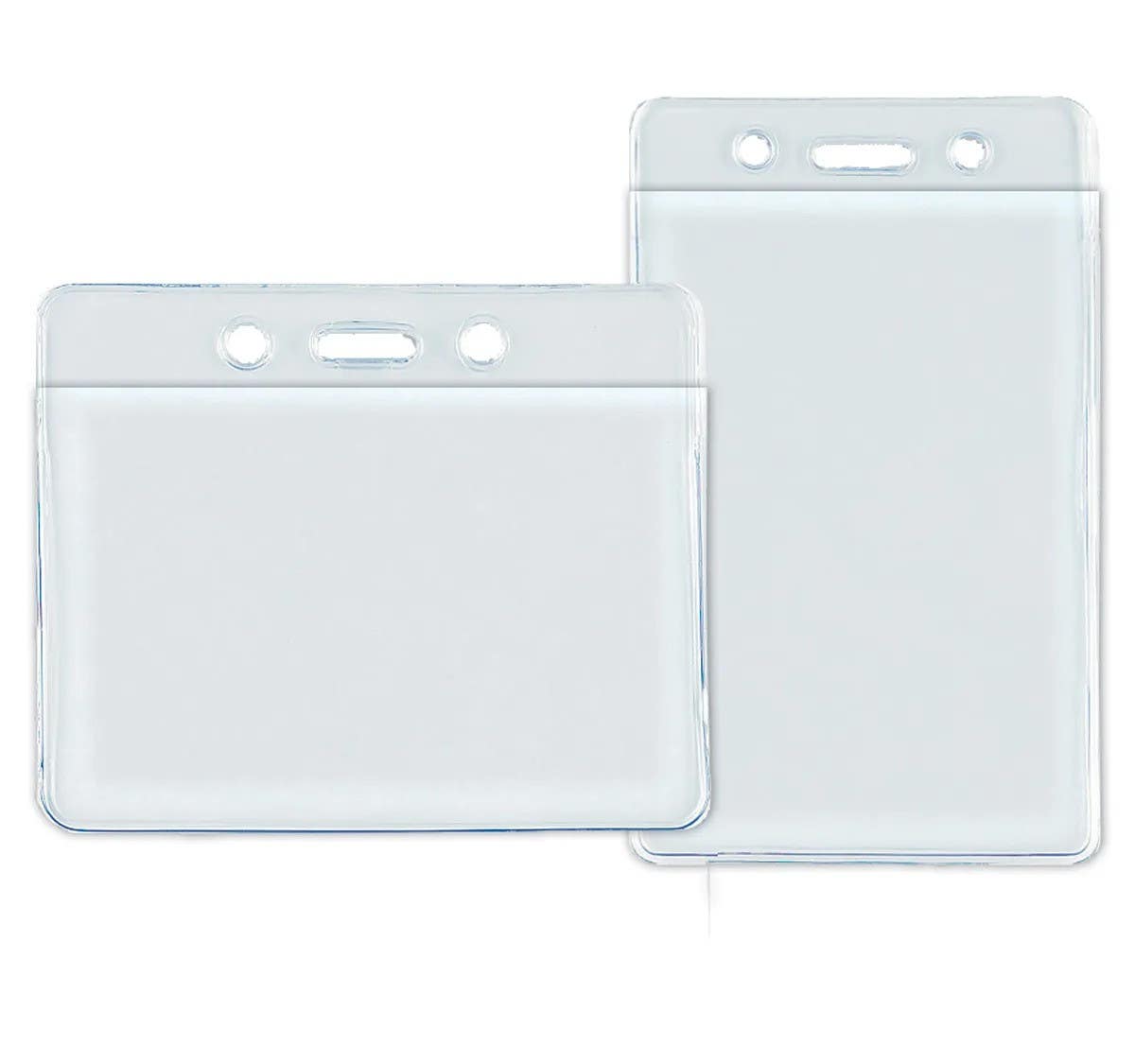 AccuformNMC DNH Badges & Holders, Slot Holes Thru Style, 50/Pk