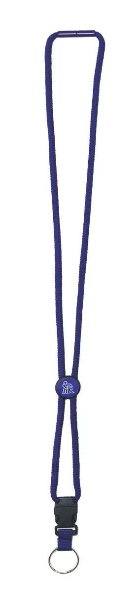 AccuformNMC DNH Soft Braided Round Breakaway Lanyards, 10/Pk