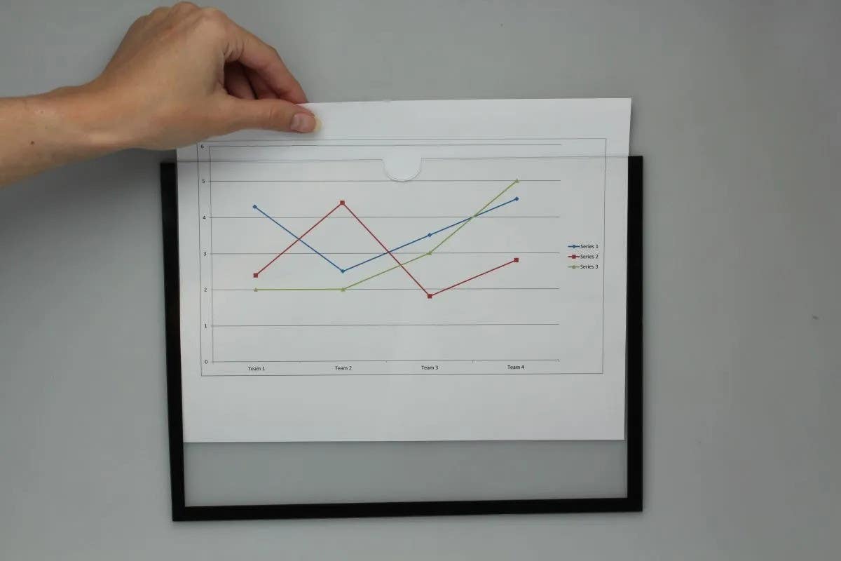 AccuformNMC DTA Siteboards, Backless Sign Holder