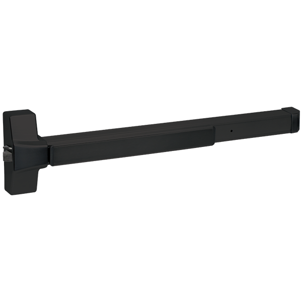 SECO-LARM SD-962BR-36G Rugged Grade 1 Rim-Type Exit Device, Push-to-Exit Bar - Black