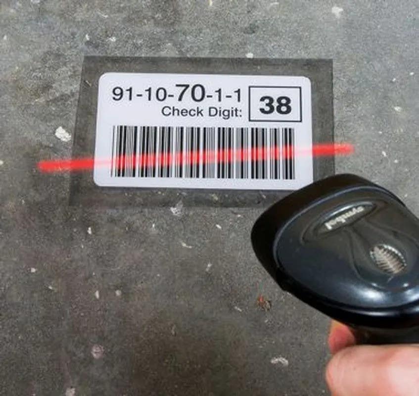 AccuformNMC DTF701 Floor Label Protector, 4" H x 6" W, 25/Pk