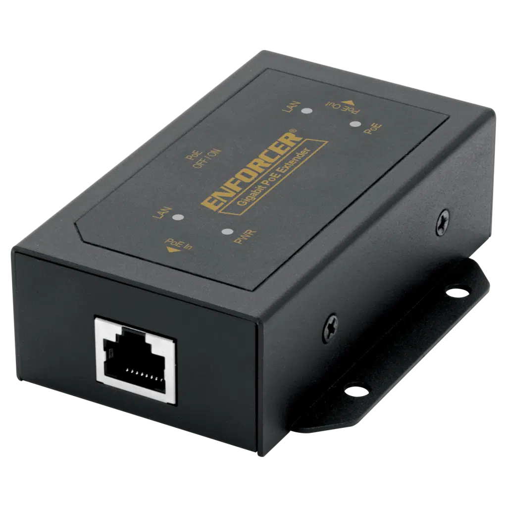 SECO-LARM NR-P102E-TQ 1-Port Gigabit PoE+ Extender