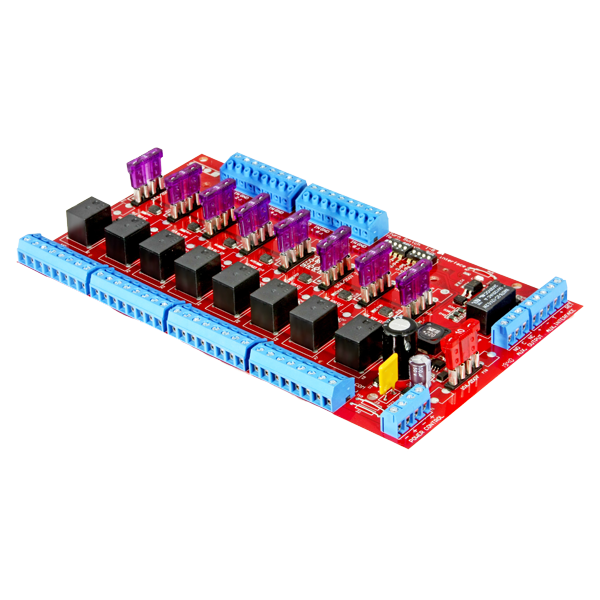 SECO-LARM PD-8BTQ Access Power Controller Board, 8-Outputs