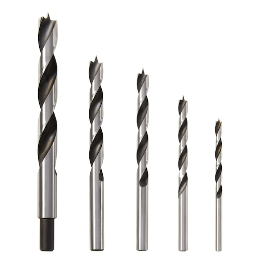 Irwin Tools 49600 Brad Point Drill Bit Set