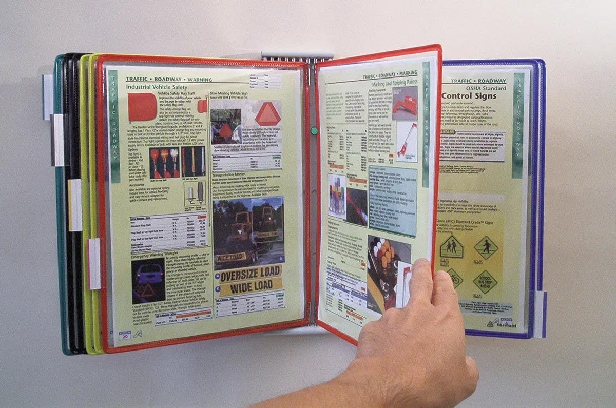 AccuformNMC DTR120 Wall Mount Flip View Organizer