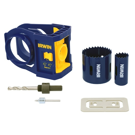 Irwin Tools 3111002 Metal & Wood Door Lock Installation Kit