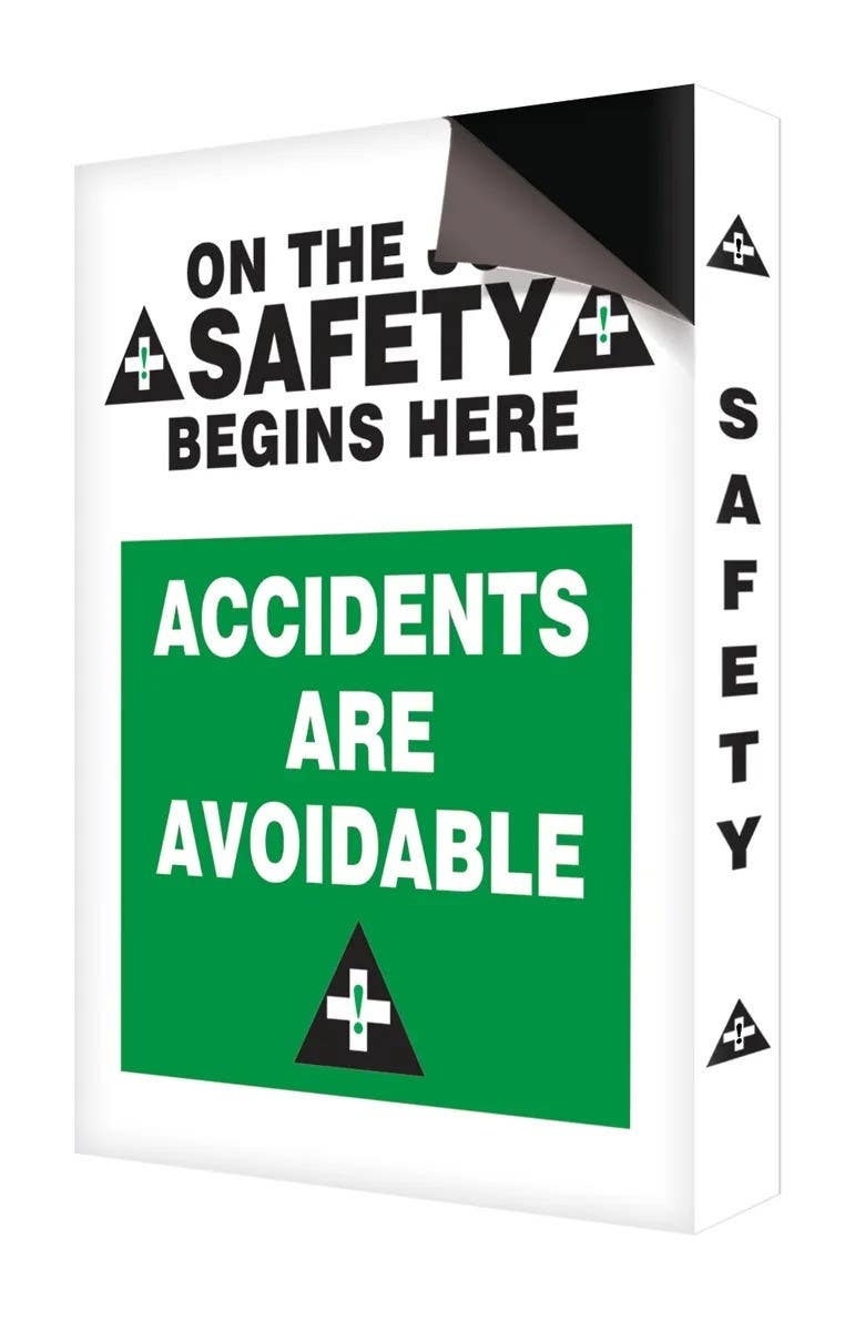 AccuformNMC EDP Magnetic Visual Edge, Backboard Starter Set, Aluminum Face