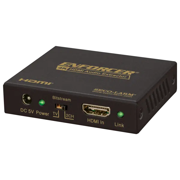 SECO-LARM MAP-A599-01Q 4K HDMI Audio Extractor