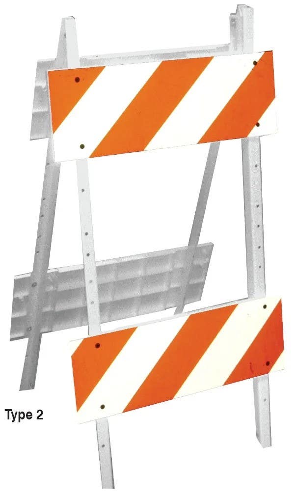 AccuformNMC FBA Steel/Plastic Barricades