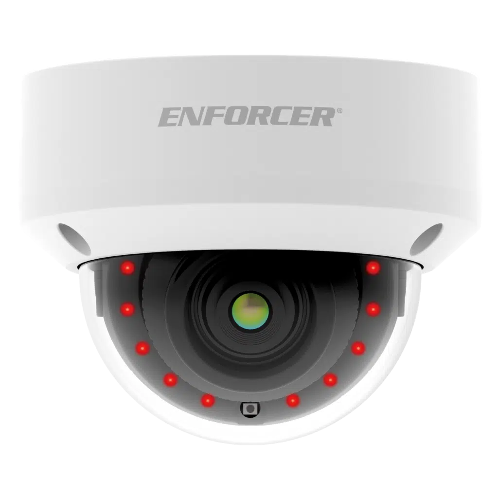 SECO-LARM EV-N2506-2W4WMQ IP 5MP 2.8mm Mini Vandal Dome Camera