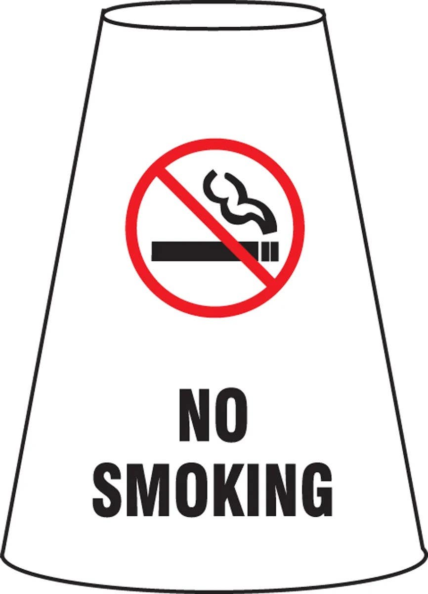 AccuformNMC FBC917E Cone Cuff Sleeve, No Smoking