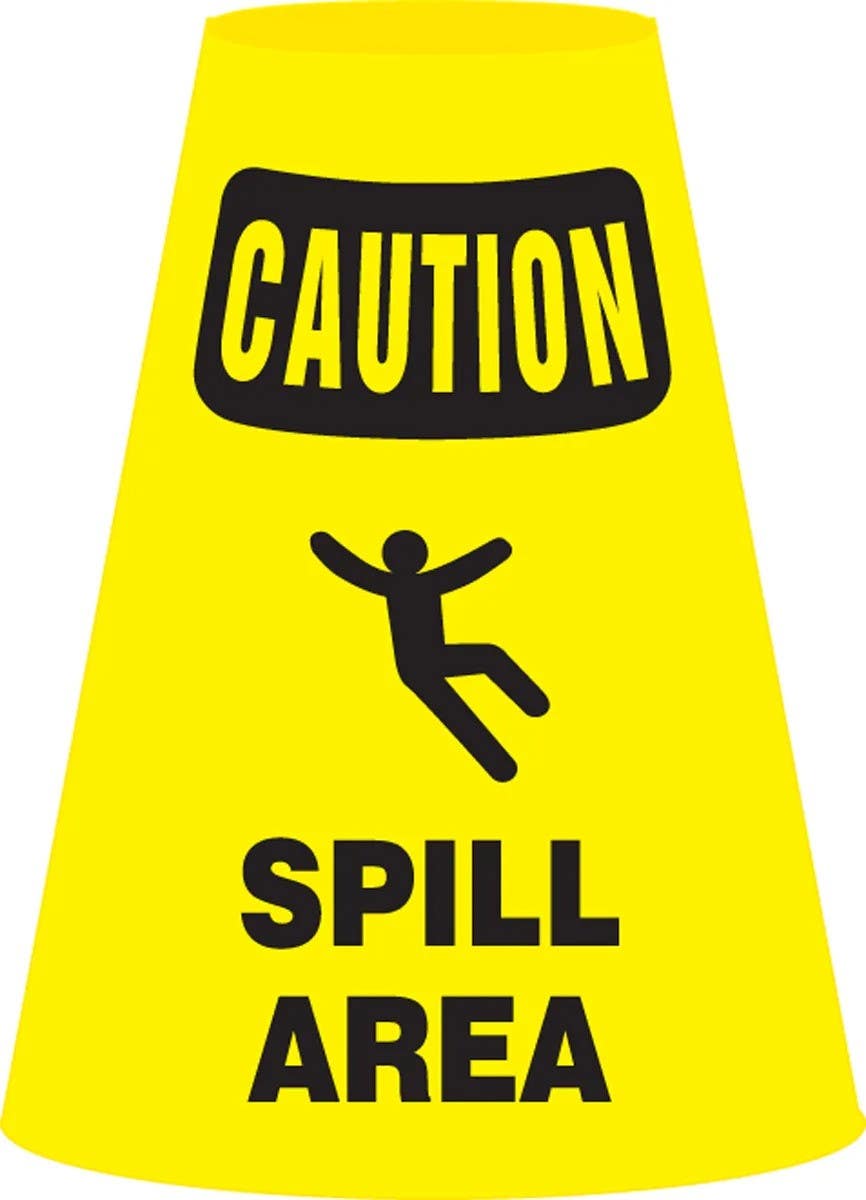 AccuformNMC FBC924E Cone Cuff Sleeve, Spill Area