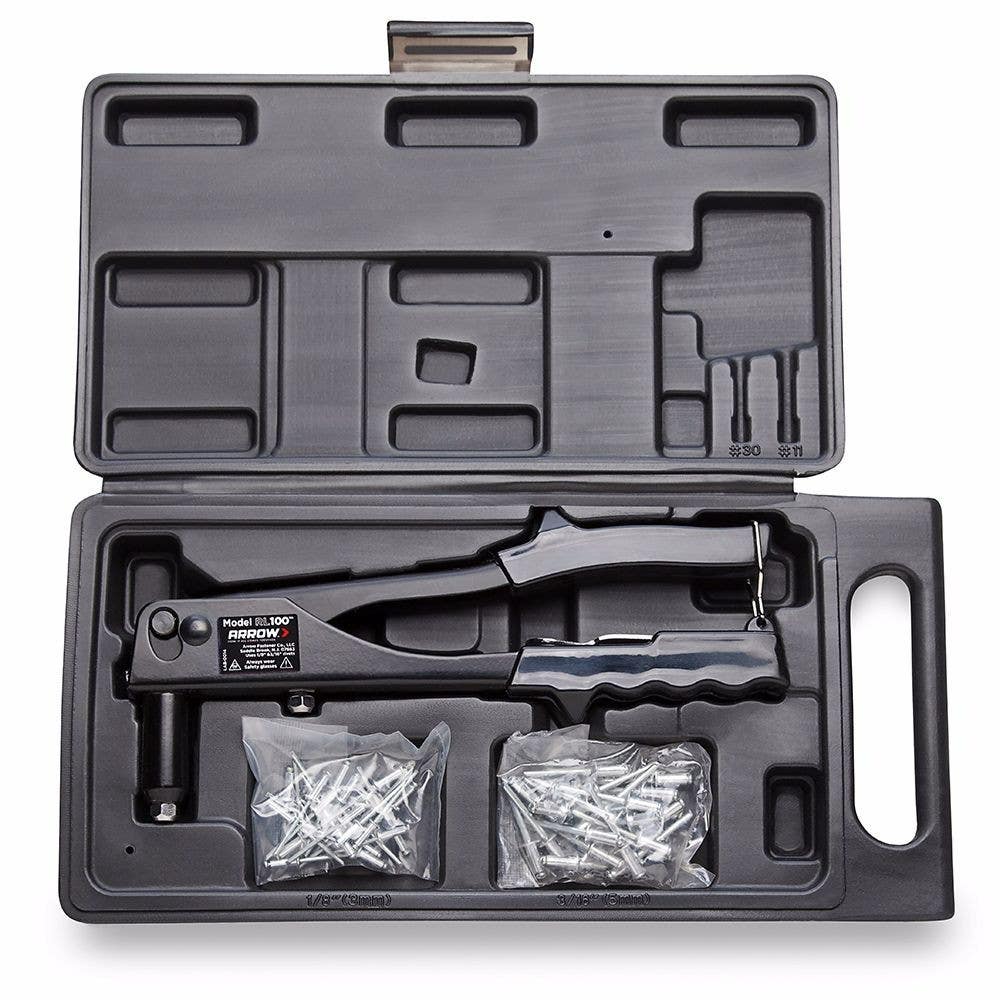 Arrow Fastener RL100K Steel Rivet Tool Kit