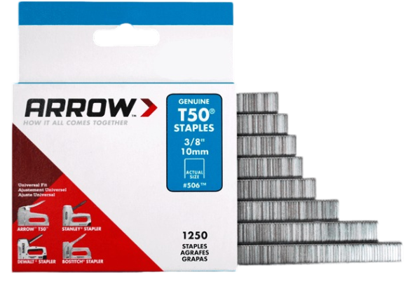 Arrow Fastener 50MP 1875 Count, Multi-Pack T50 Staples