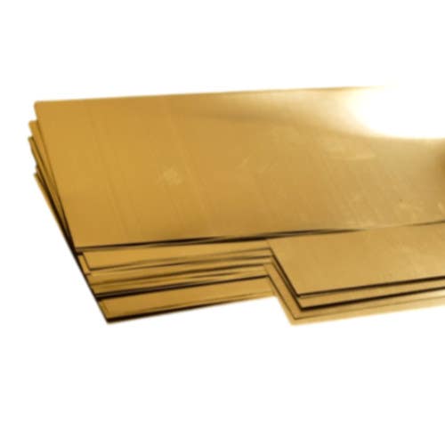 K & S Precision Metal 258 Brass Shim Metal Assorted