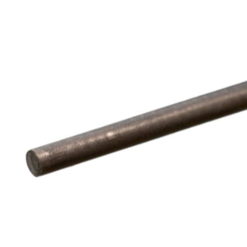 K & S Precision Metal 871 Round Stainless Steel Rod, 12" Long