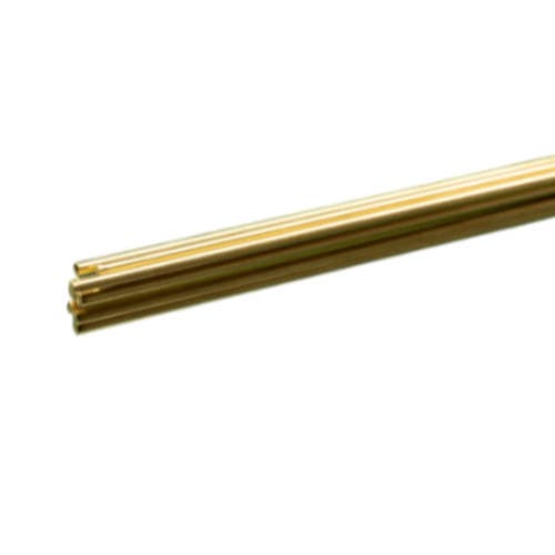 K & S Precision Metal 1160 Round Brass Rod, 1/16" OD X 36" Long (2 Pack)