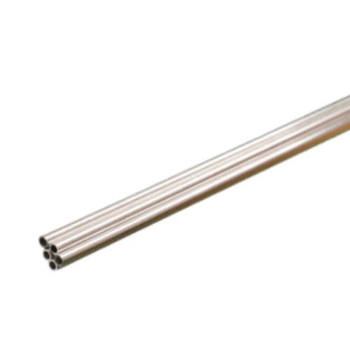 K & S Precision Metal 11 Round Aluminum Tube, 0.014" Thick X 36" Long