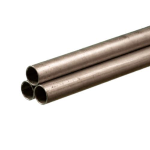 K & S Precision Metal 96 Round Stainless Steel Tube 22 Gauge X 36" Long