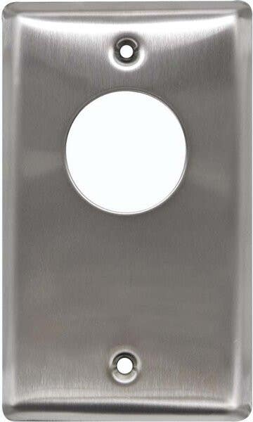 Camden Door Control CM-1200/CM-2200 Series Flush Mount Key Switch - Stainless Steel Faceplate
