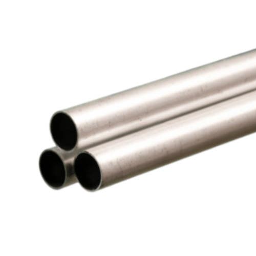 K & S Precision Metal 94 Round Aluminum Tube, 0.016" Thick X 36" Long