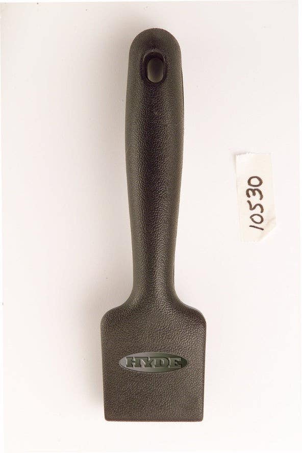 Hyde Tools 10530 Small profile Lifetime Pull Scraper 4-Edge, 1-1/2" Black & Silver