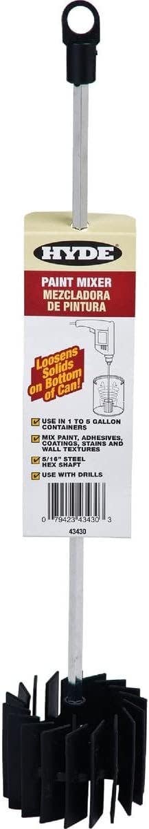 Hyde Tools 43430 5-Gallon Paint Mixer