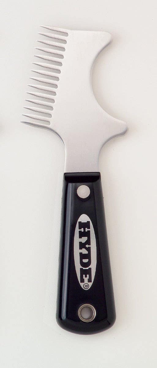 Hyde Tools 45960 Stainless Steel Brush & Roller Cleaner, Black & Silver