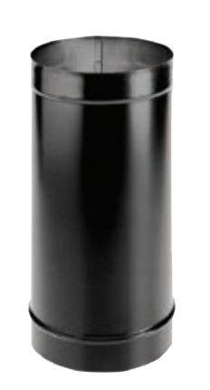 Duravent 6DBK-24 Dura Black Stove Pipe 6" X 24"