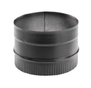 Duravent 6DBK-AD Dura Black Stove Adapter 6"